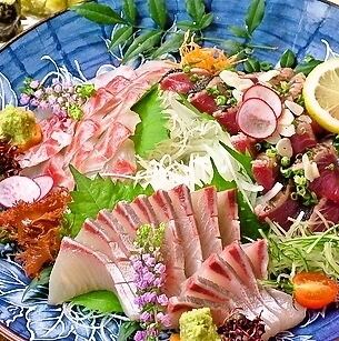 ≪No. 3≫ Kagoshima fresh fish "Sashimi platter"