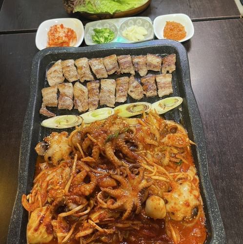チュクミサムギョプサルセット