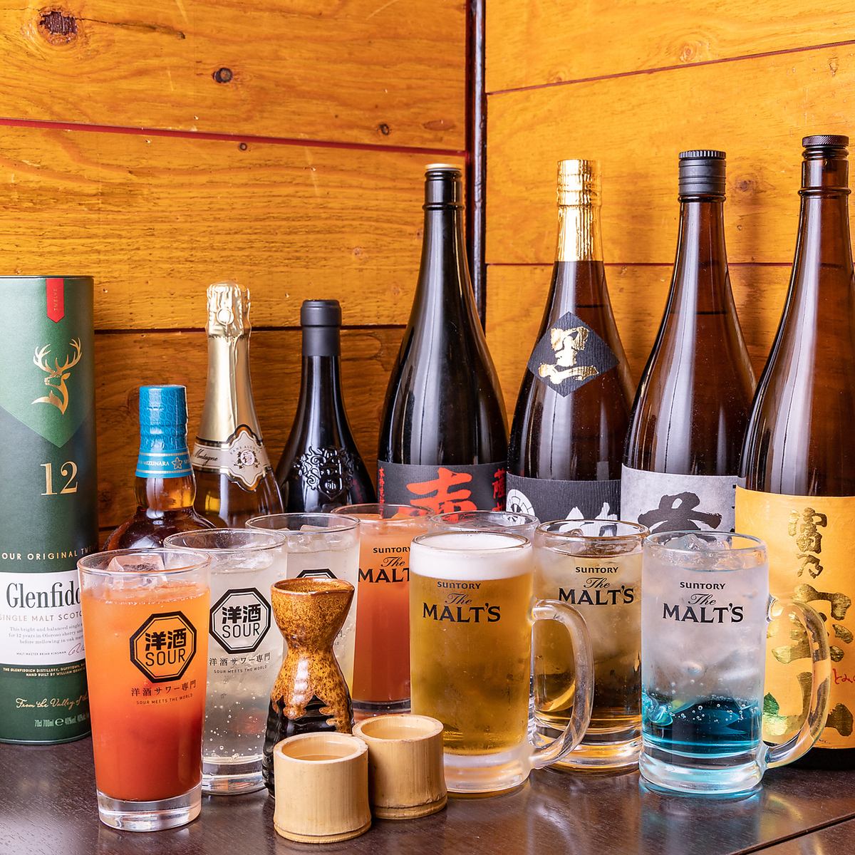 [Lowest price in the region] All-you-can-drink from 800 yen, to accompany wild game and yakitori