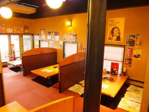 <p>小さなお子様がいても安心なお座敷あり。最大34名様以上で貸切も可能なお座敷です</p>