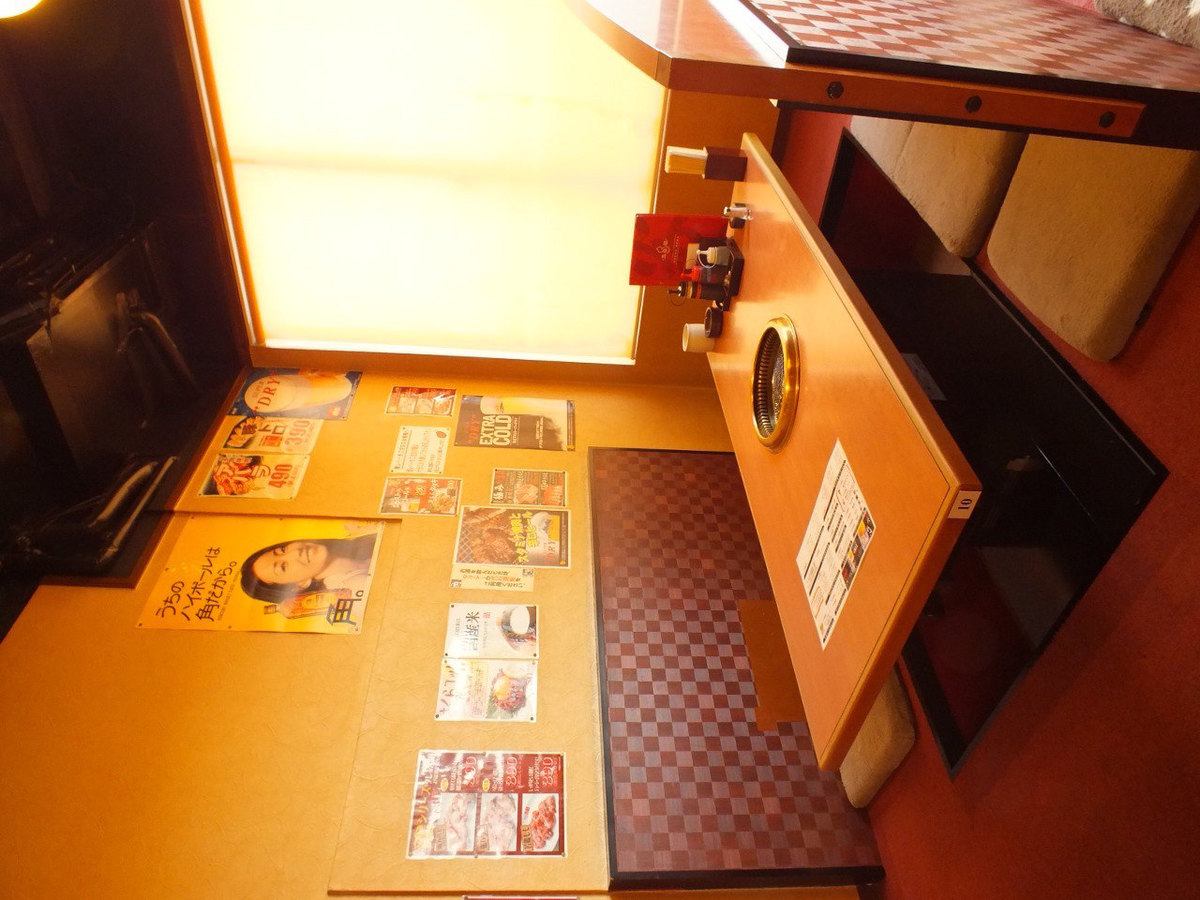 ゆったり空間でお子様連れでも安心のお店です。