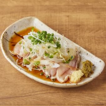 鶏むねたたき葱ポン酢