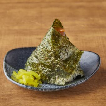 おにぎり（梅、塩、明太子）