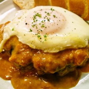 特色！100% 国产和牛特制手工汉堡牛排