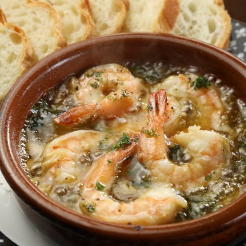 Seasonal Ajillo [In winter, we also have oyster Ajillo!]
