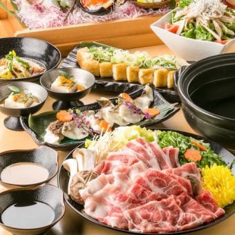 Lunch party limited to 5 groups per day: 2 hours all-you-can-drink "Value Course" 6 dishes total ◆ Enjoy pork belly cheese miso hotpot! 3000 yen