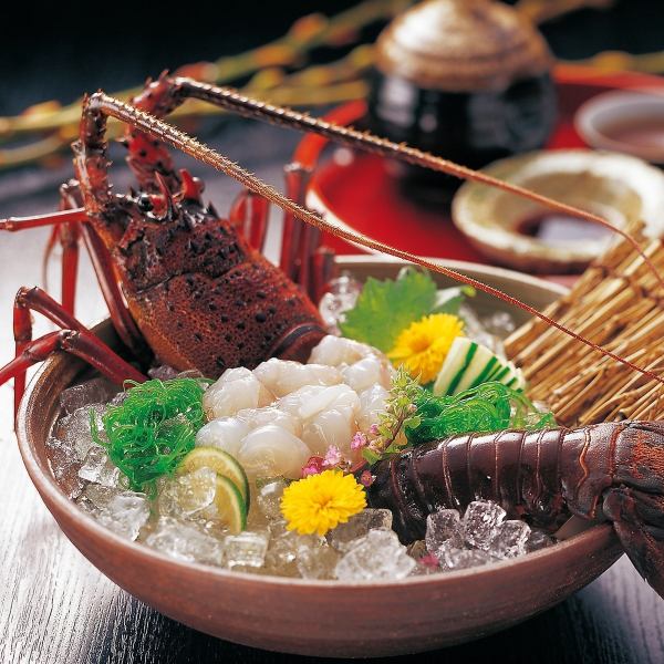「严选食材！海鲜料理！还有伊势龙虾！※3小时以内畅饮套餐3,000日元～」