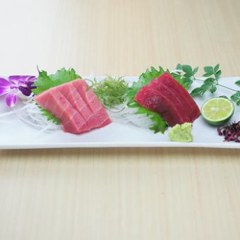 Compare eating two kinds of tuna