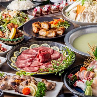 包含生啤 ■ 3小时畅饮“真宴套餐” 9道菜，包括金枪鱼脸颊肉排、蟹肉鲑鱼籽散寿司（蟹肉鲑鱼籽炒制） ¥7,000 ⇒ ¥6,000