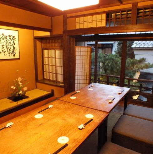 大正時代京町家的工匠傑作“京都料理和清酒”。