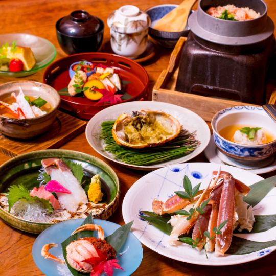 【僅限1月和2月】日本海直送!松葉蟹自助餐套餐,24,000日圓(含稅)