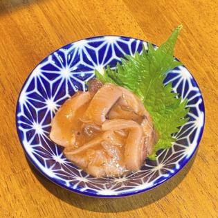 Squid and Mentaiko pickled