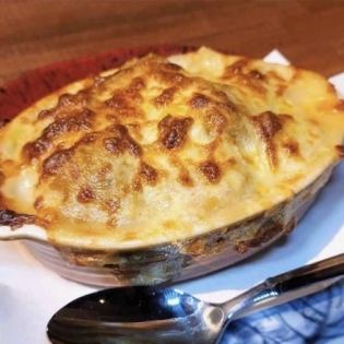 Pumpkin gratin