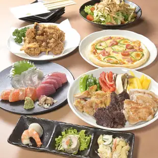 ★★3小时畅饮套餐（最后点餐时间为关门前30分钟）★★【标准套餐】共6道菜◆每人¥6500（含税）