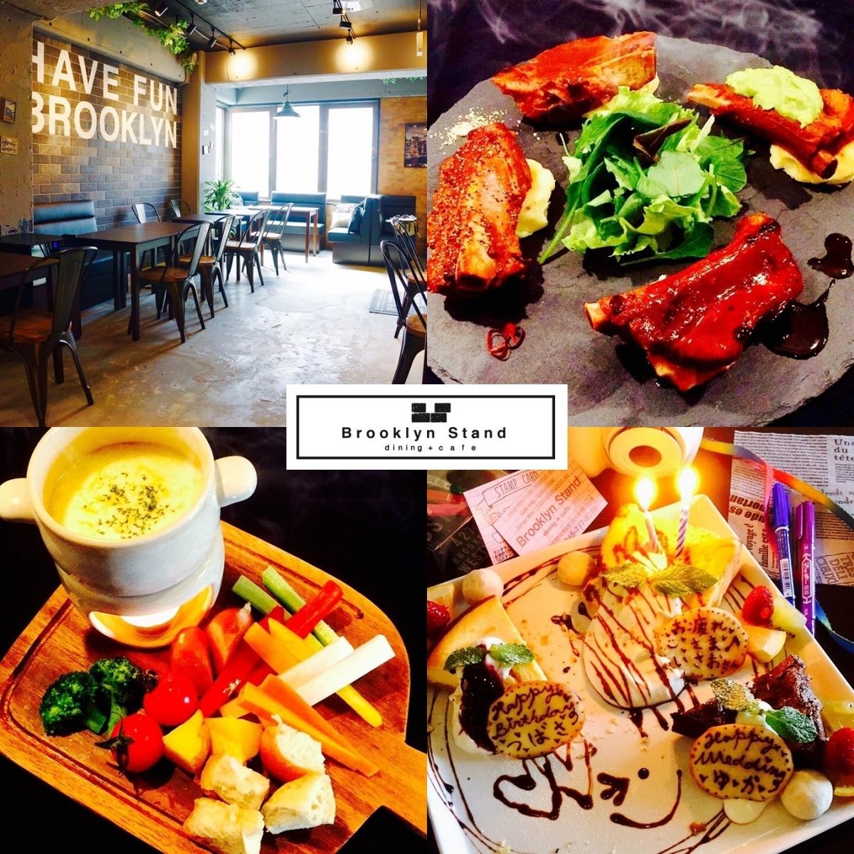 The photogenic interior and Instagram-worthy dishes are attractive♪ Drinks start from 380 yen per drink!!