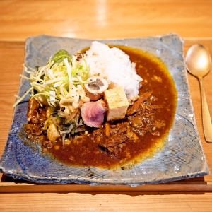 ミニ牛すじカレー