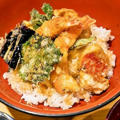 甘だれ天ぷら丼