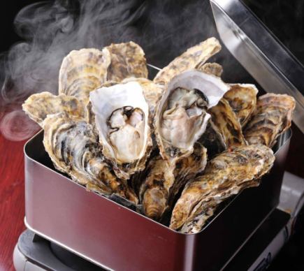 [Sanriku direct delivery, grilled oysters] All-you-can-eat grilled oysters 3,500 yen per person for 60 minutes