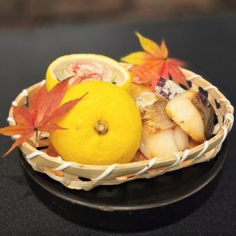 お酒を中心に楽しみたい方に！【わくわく楽しみコース】5300円(税込5830円)