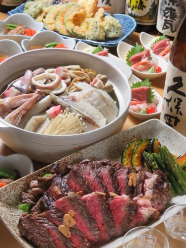 120 minutes all-you-can-drink including draft beer [Nabe course] 4,500 yen including tax (per person)