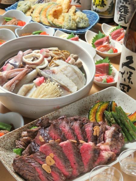 120 minutes all-you-can-drink including draft beer [Nabe course] 4,500 yen including tax