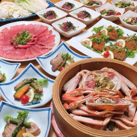 道産マグロが豊富に楽しめる★全6品90分飲み放題付き道産贅沢マグロづくし三昧コース★　6000円