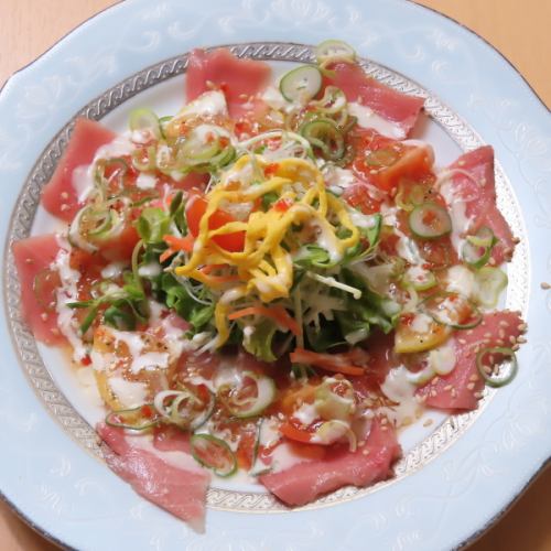 マグロのカルパッチョ