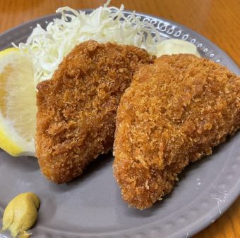 Ham cutlet (with cheese)