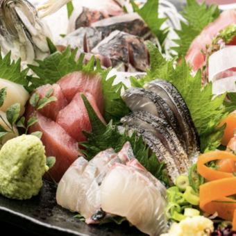 ◆◇◆◇◆活々水産　特選コース◆◇◆◇◆　全8品　飲み放題付き　5000円(税込み)