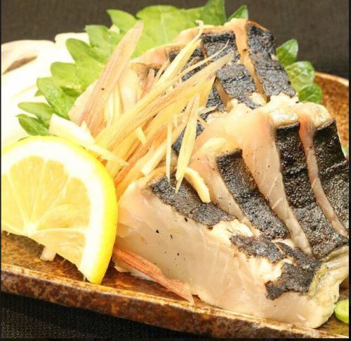 Broiled Mackerel Sashimi