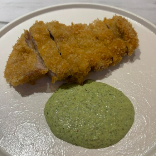 トンカツ　ヨーロッパ風ソース