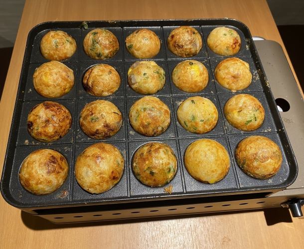【ツキタコでたこパ】自分で焼く！たこ焼きパーティー♪