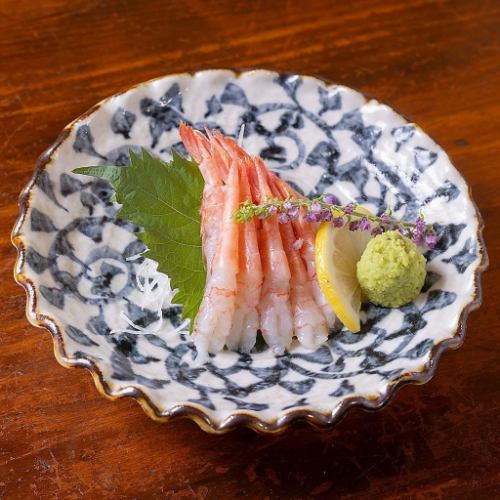 甘エビ刺身
