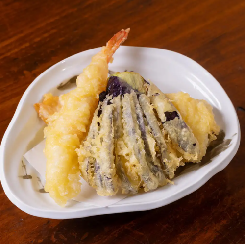 天ぷらお任せ5種類盛り合わせ