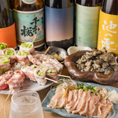 宴会にも◎飲み放題付きコース料理ご用意◎