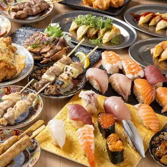 [Students Only!][Weekdays Only!] 88-item all-you-can-eat and drink for ¥4000 → ¥2980 (includes all-you-can-drink!)
