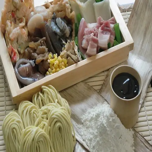 充実した食材とお酒！