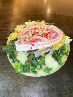 ねぎ焼　　創業スペシャル（じゃが　天　ミックス）