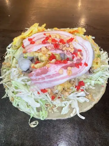 洋食焼　　創業スペシャル（じゃが　天　ミックス）