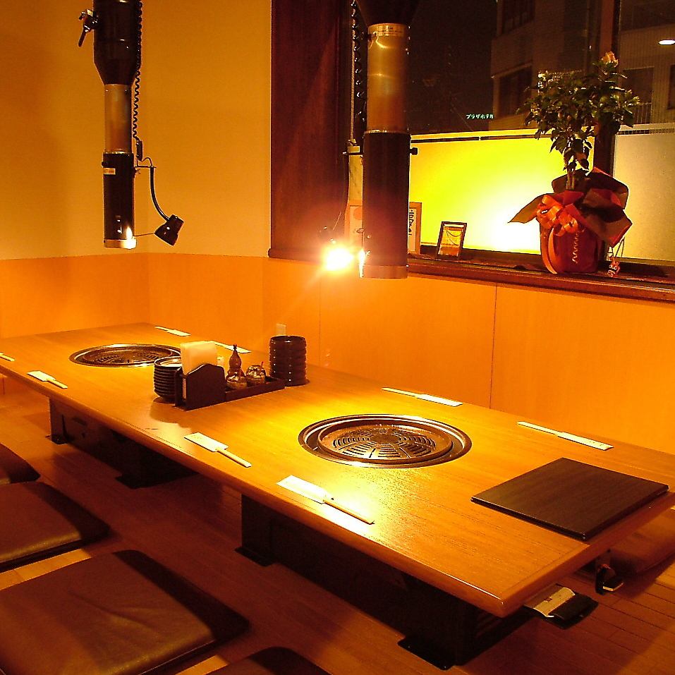 We offer tatami mat seats and semi-private room seats where you can relax! ◎ for each scene