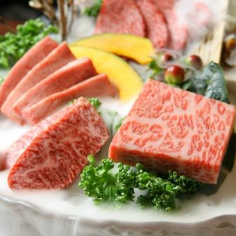 [極品豬肋排、極品裡肌…極品套餐] 14道菜品 5,500日圓