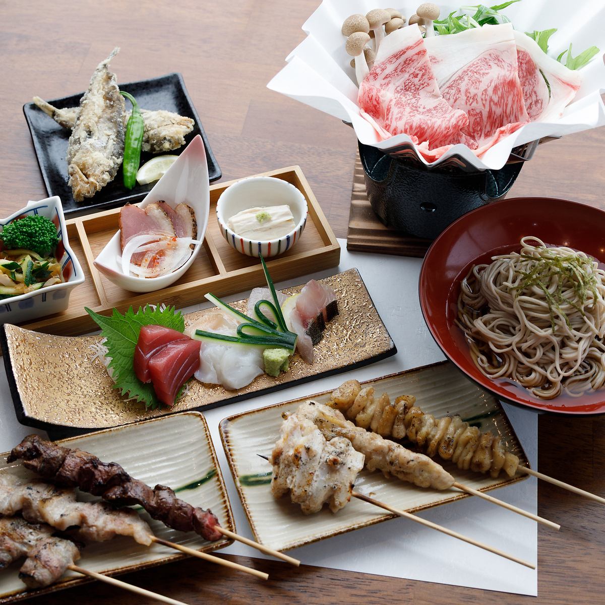 飲み放題付き和食コースが5,000円台～