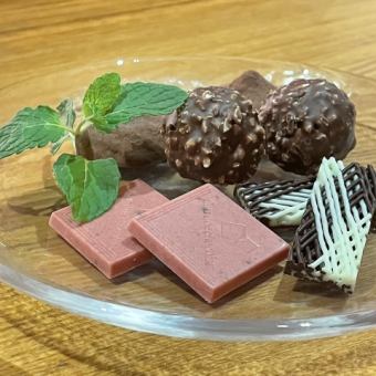 チョコレート盛り合わせ