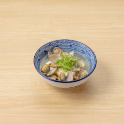 柚子あさり湯豆腐