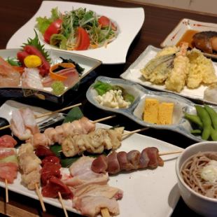 6500円(税込)季節のベーシックコース(2時間飲み放題付き)