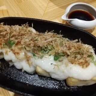 とろろ豆腐ステーキ