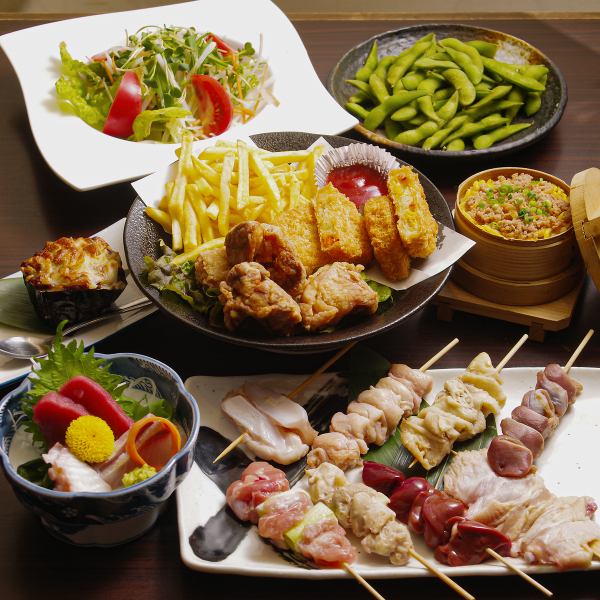 【旬素材を厳選してお届け】季節に合わせて変化するコース料理♪会社宴会・打ち上げ・団体様の食事に◎