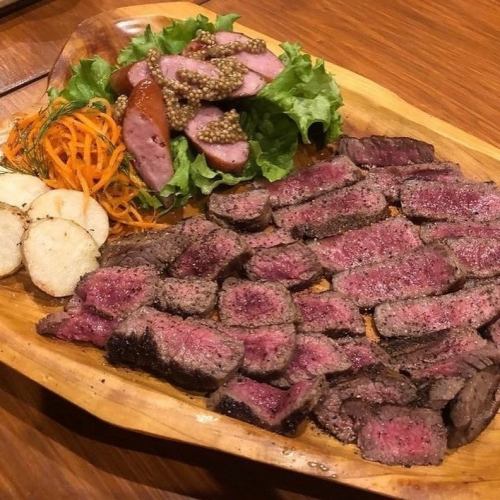 Assorted specialty Japanese Black beef
