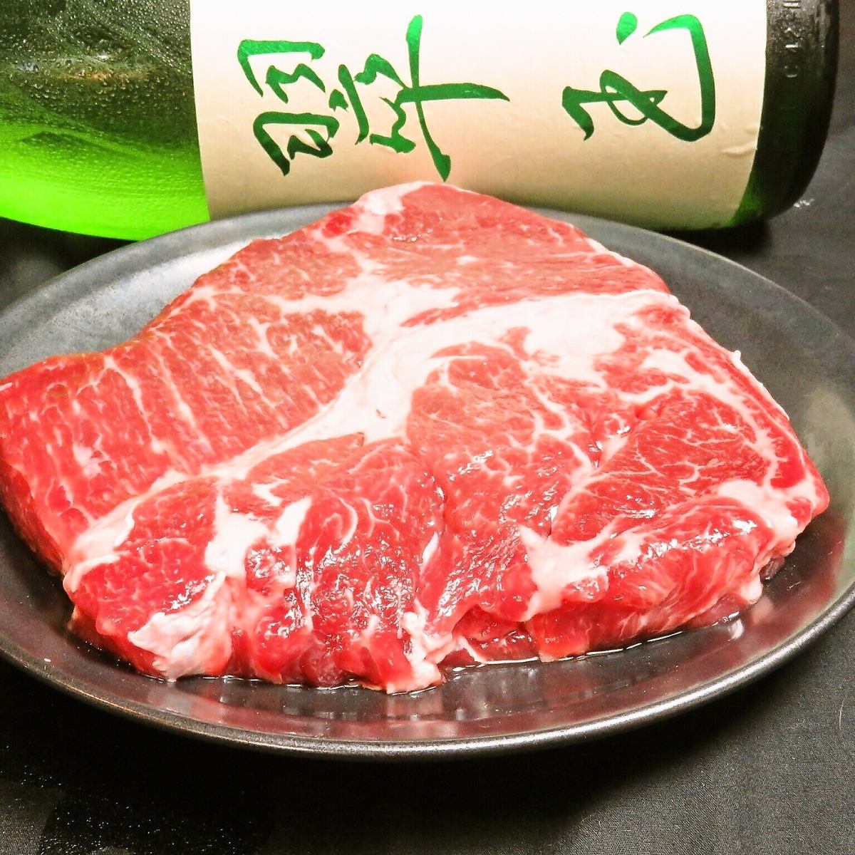 You can enjoy special meat such as Miyazaki beef at a low price!