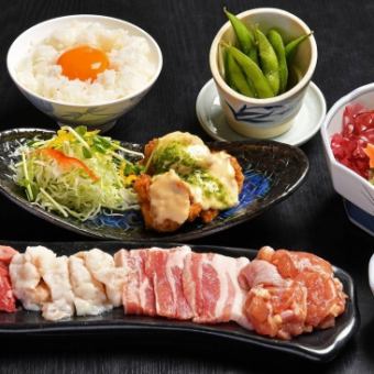 [Yakiniku course] 《10 dishes in total》 9 dishes + dessert 3000 yen